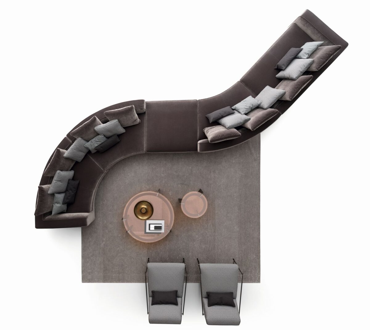 “Ditre Italia Loman – refined Italian sofa offering comfort, flexibility, and sophisticated design”