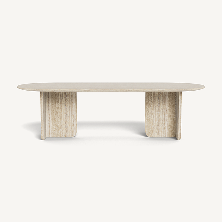 βMaui Oval Dining Table by Harbour β solid teak wood table with natural finishβ