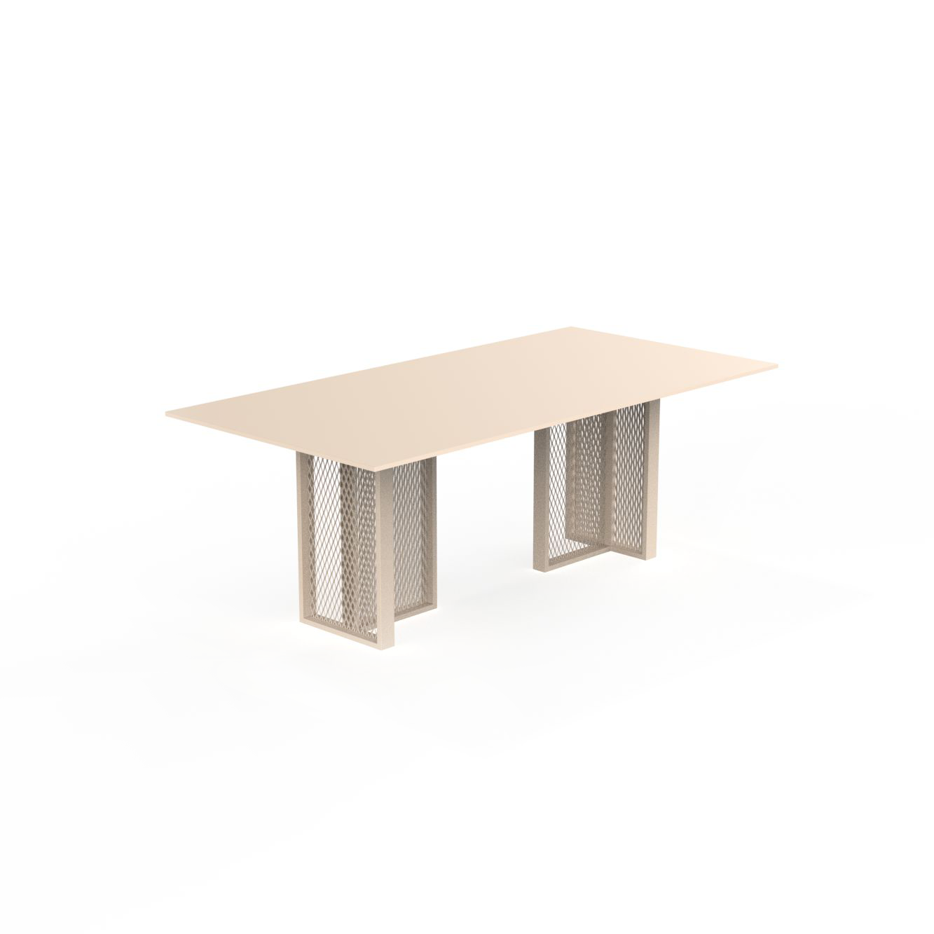 THE FACTORY Dining Table by Vondom – Industrial-style outdoor luxury furniture