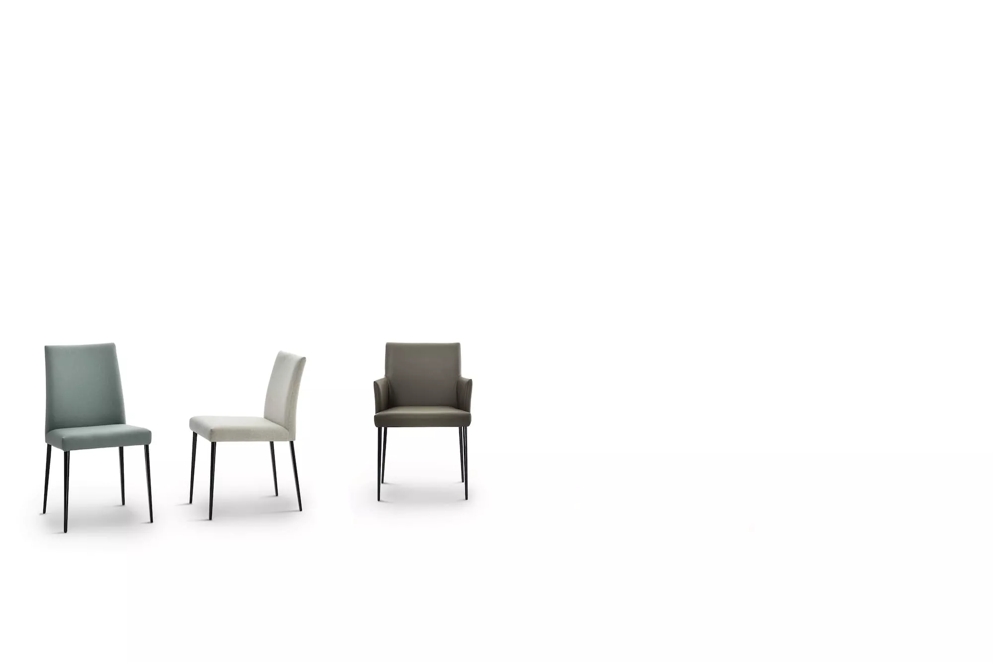 I'd Like by Bontempi side table with round glass top and sculptural base