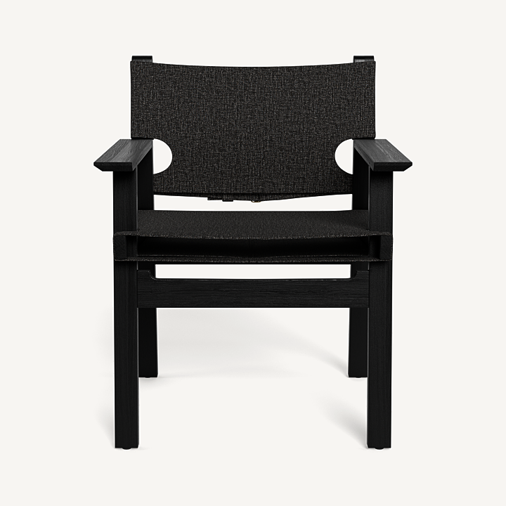 “MLB Teak Dining Chair by Harbour – modern outdoor chair with solid teak frame and sculpted lines”