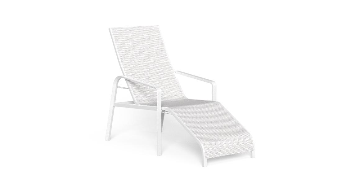 High-end Milo Deck chair by Marco Acerbis for Talentispa, modern Italian outdoor furniture for Troy, Michigan.