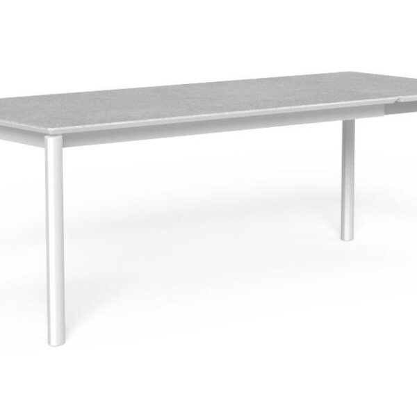 "Sleek and durable Milo ceramic dining table 160×95 cm by TalentiSpa for versatile dining."