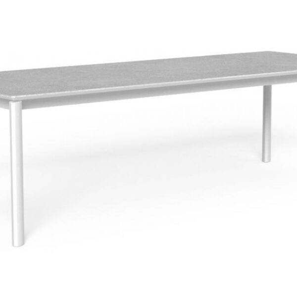 "Milo dining table by TalentiSpa with 200×100 cm ceramic top perfect for modern dining spaces."
