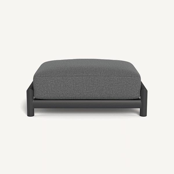 “Moab Outdoor Ottoman – low-profile lounge ottoman with clean lines and plush comfort”