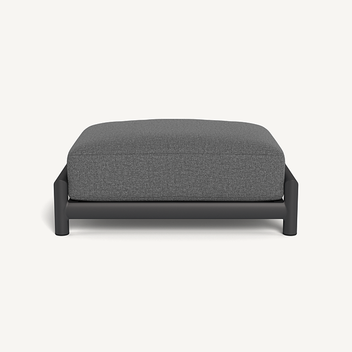 “Moab Outdoor Ottoman – low-profile lounge ottoman with clean lines and plush comfort”