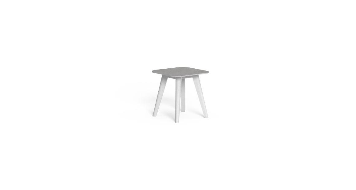 Designer modern Moon//Alu side table by Talenti, ideal for Royal Oak, Michigan.