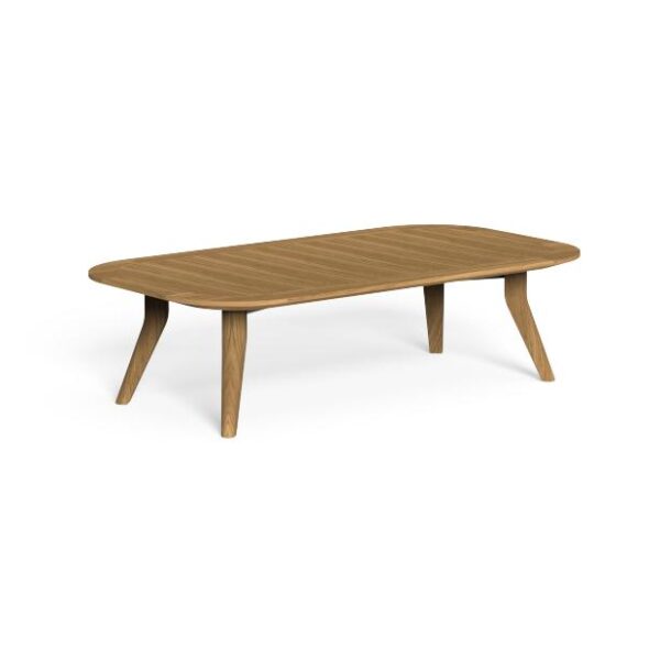 Designer modern Moon//Teak 45x45 coffee table by Talenti, ideal for Royal Oak, Michigan.