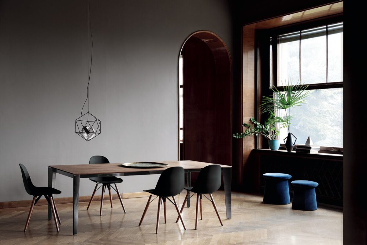 Modern Bontempi Mood chair, perfect for a stylish dining area in Troy, Michigan.