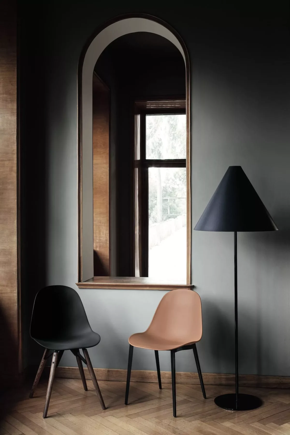 Modern Bontempi Mood chair, perfect for a stylish dining area in Troy, Michigan.