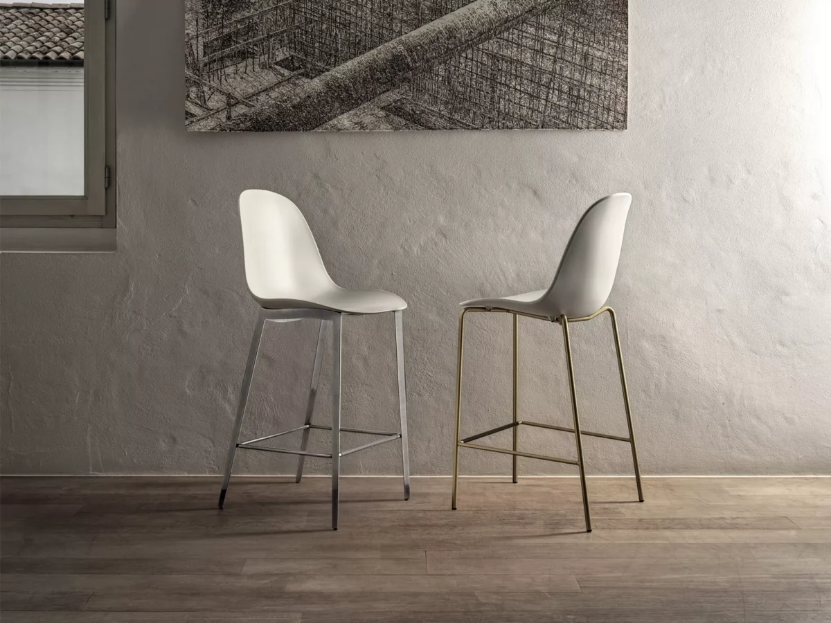 Mood Footstool by Bontempi luxury Italian footstool in **Birmingham, Michigan showroom**