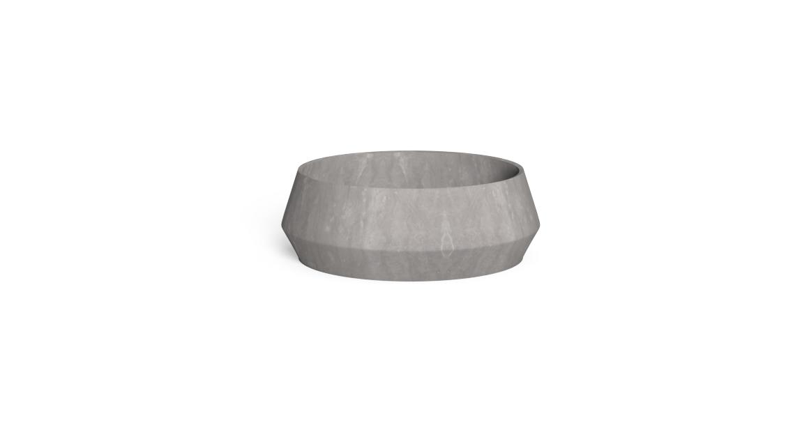 Modern Musa Planter H30 by Studio Talenti for Talentispa, high-end Italian outdoor accessory for Royal Oak, Michigan.