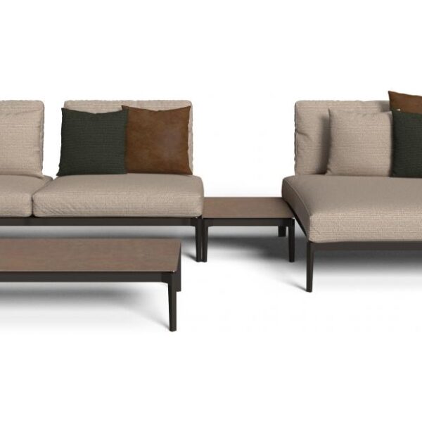 "TalentiSpa’s Leaf Sofa offering a blend of ergonomic design and modular outdoor comfort."