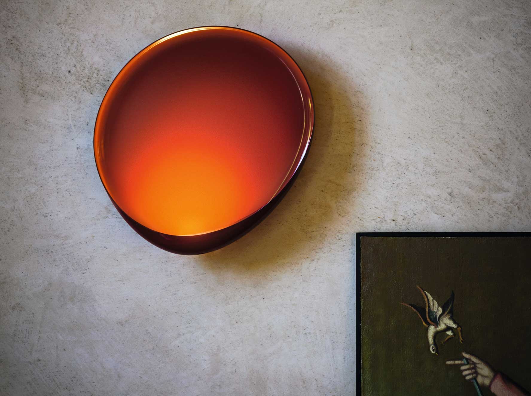 Lake by Foscarini, modern lighting for Royal Oak, Michigan interiors.