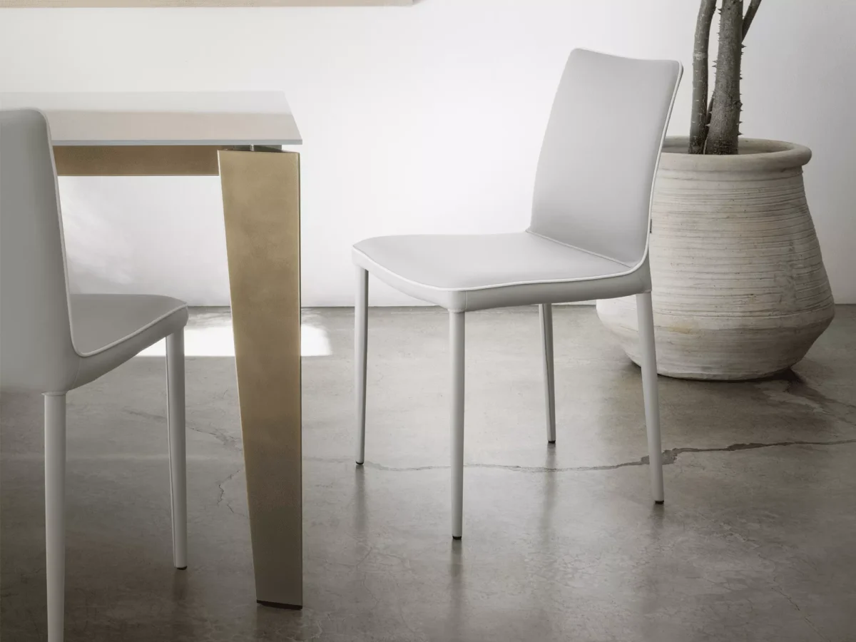 Contemporary kitchen featuring Born by Bontempi statement piece