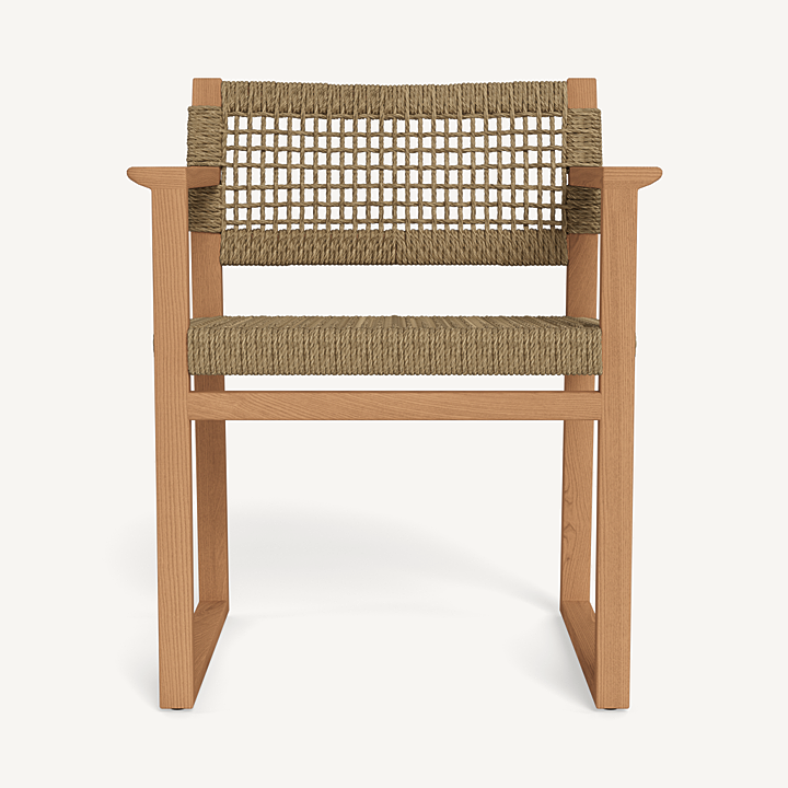 “Harbour Noosa outdoor dining chair – lightweight, durable chair ideal for patios and alfresco dining”