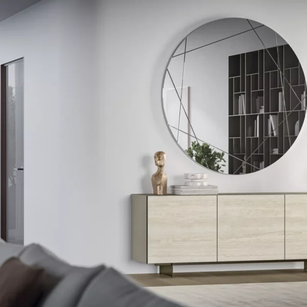 Luxury contemporary Olympia sideboard by Bontempi, showcased at Troy Michigan showroom Luxury contemporary **Olympia** sideboard by Bontempi, showcased at Troy Michigan showroom