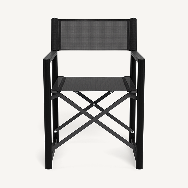 “Pacific Teak Dining Chair by Harbour – modern outdoor armchair in solid natural teak”