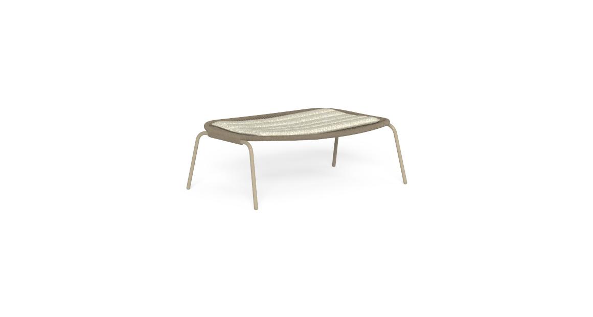Panama Pouf by Talentispa in luxury Italian fabric