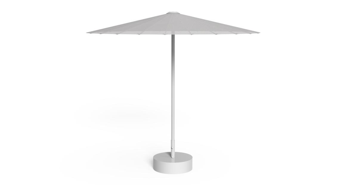 High-end Ermes Base Cover by Talentispa, modern Italian outdoor parasol accessory for Troy, Michigan.