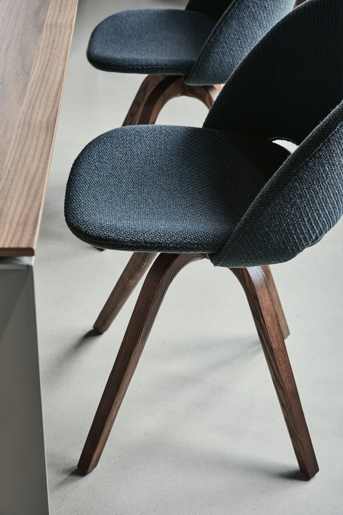 High-end Italian Polo Lined chair by Bontempi, a modern luxury piece for Royal Oak, Michigan.