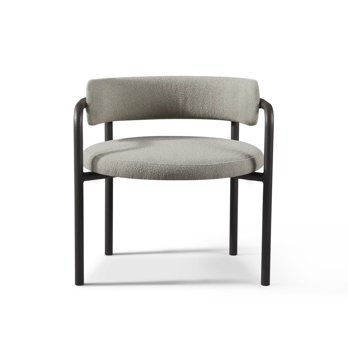 “Harbour Porto Lounge Chair – stylish aluminum club chair with minimalist design for outdoor spaces”