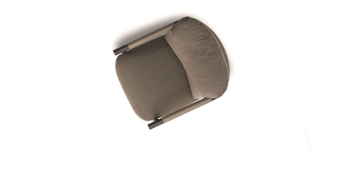 “Ditre Italia NATHY – contemporary armchair featuring elegant silhouette, upholstered seat, and minimalist legs”