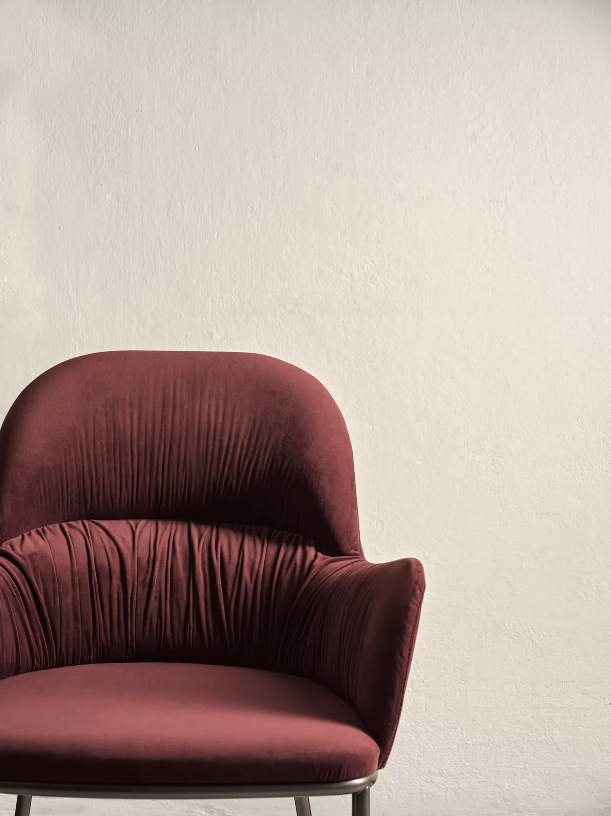 Contemporary Bontempi Queen chair, perfect for an elegant dining or living space in Birmingham, Michigan.