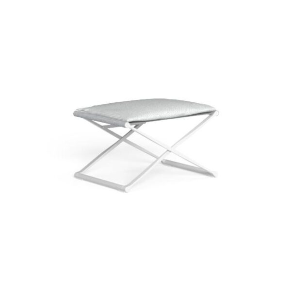 Riviera Ottoman by Talentispa in luxury Italian fabric