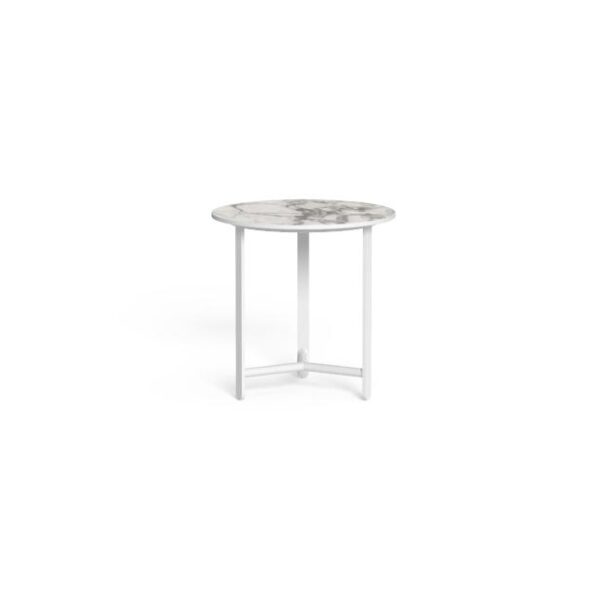 Luxury Italian Riviera D50 round coffee table by Talenti, for Troy, Michigan's refined spaces.