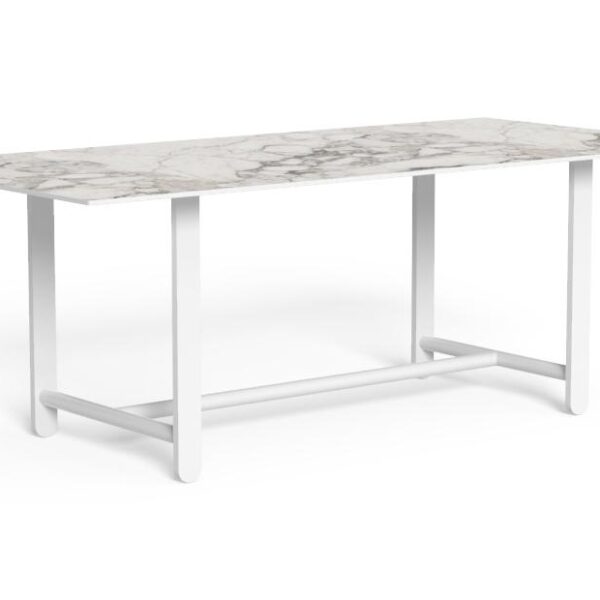 "Modern outdoor dining table Riviera 210×100 by TalentiSpa with sturdy, elegant build."