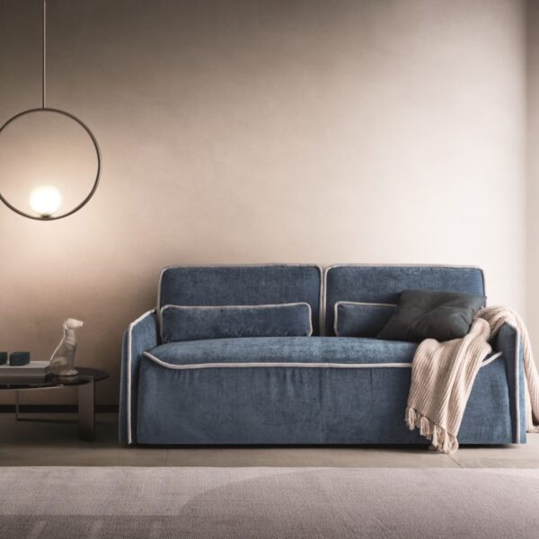 “Lulù 2.0 sofa bed by Ditre Italia – modern Italian sleeper sofa with smooth lines and plush upholstery”