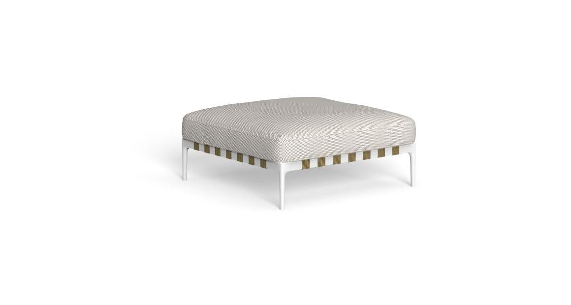 "Stylish Salinas Bench with armrests by TalentiSpa adding both comfort and elegance to exterior areas."