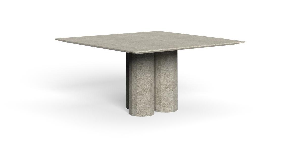 "Contemporary 140×140 Salinas dining table by TalentiSpa with clean proportions and Italian design."