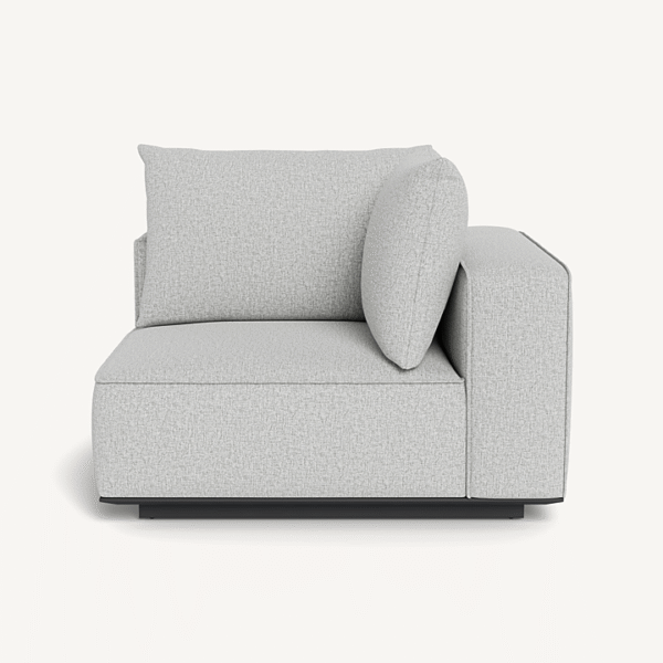 “Santorini Outdoor Corner Right by Harbour – modern right-arm sectional corner unit”