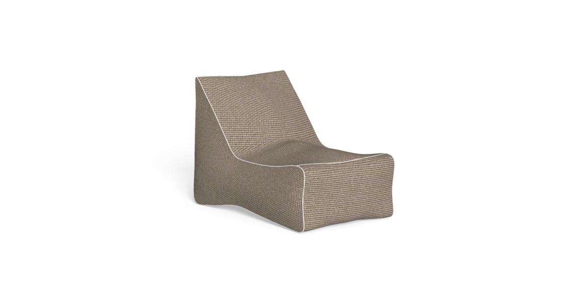 Modern Sacco Living Armchair by Talentispa, high-end Italian outdoor furniture for Royal Oak, Michigan.