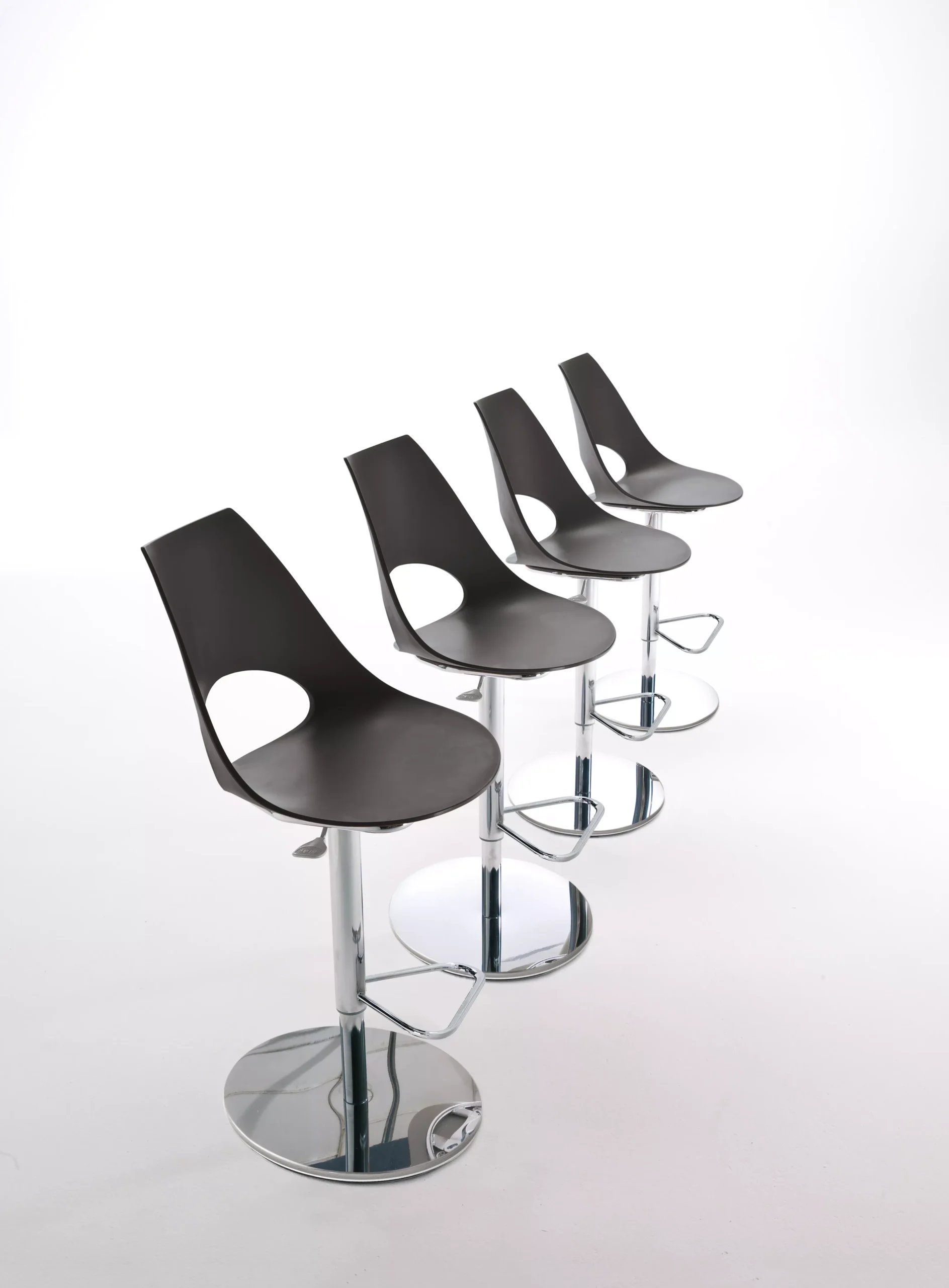 Shark Footstool by Bontempi luxury Italian footstool in Birmingham, Michigan showroom