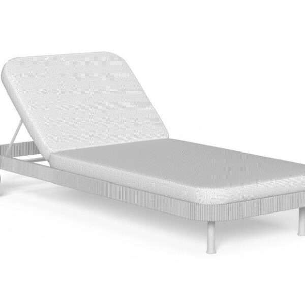 High-end Slam Rope Sunbed by Marco Acerbis for Talentispa, modern Italian outdoor furniture for Troy, Michigan.