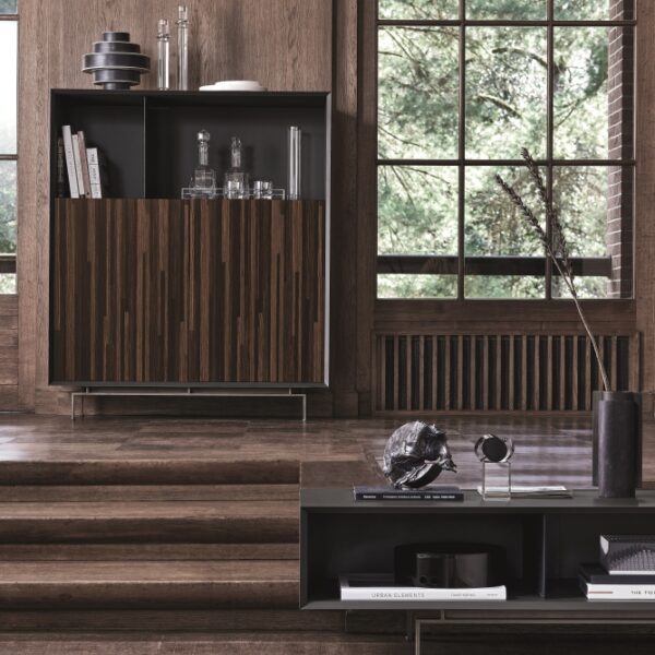 “Eric by Ditre Italia – stylish designer sideboard with low profile and elegant horizontal proportions”