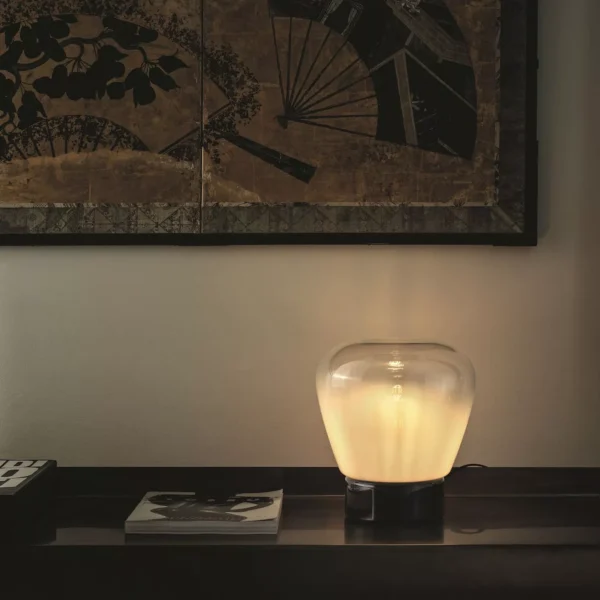 Stone by Bontempi luxury Italian dining table in Troy, Michigan showroom