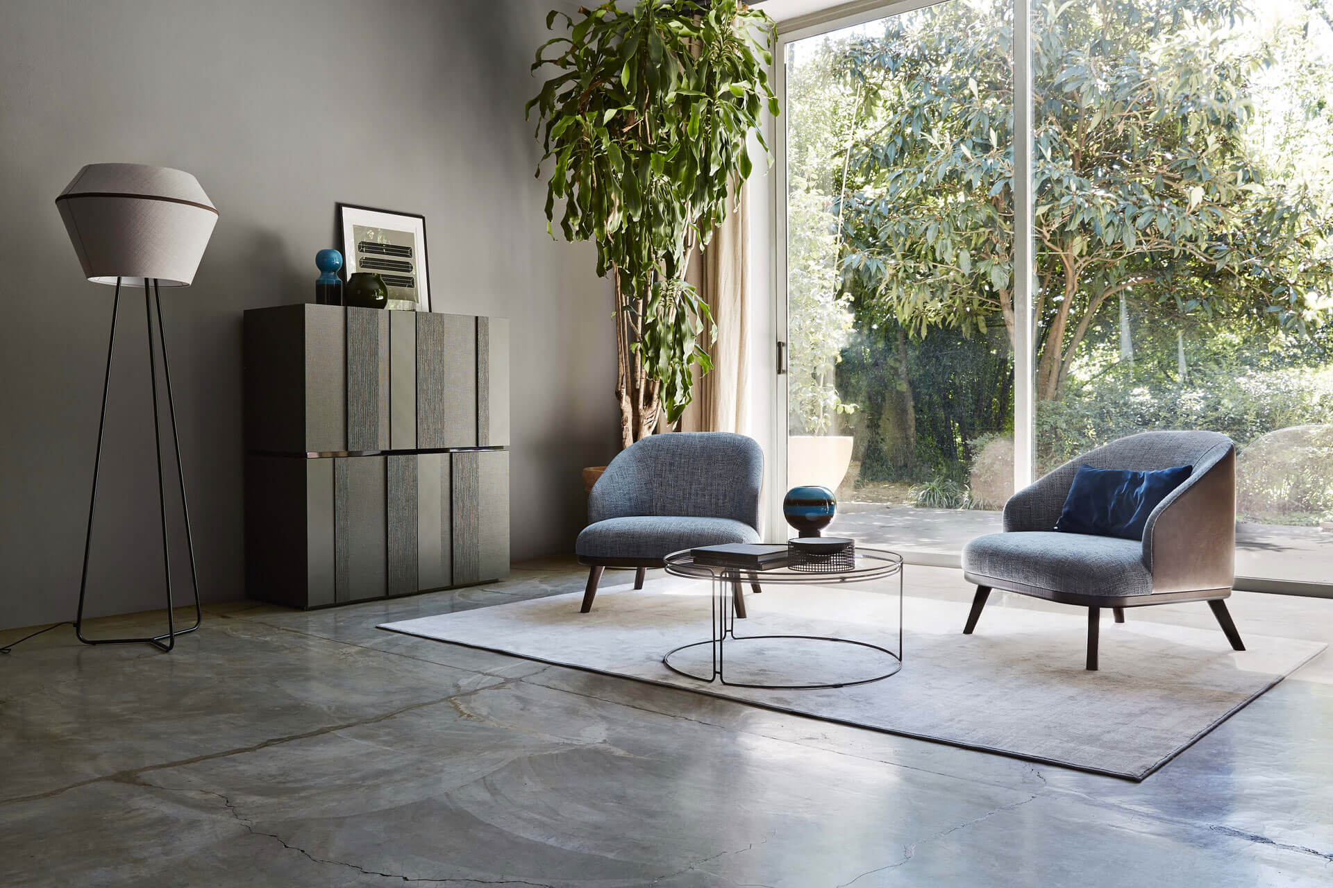“St. Tropez armchair by Ditre Italia – luxurious Italian lounge chair with elegant curves and deep cushioning”