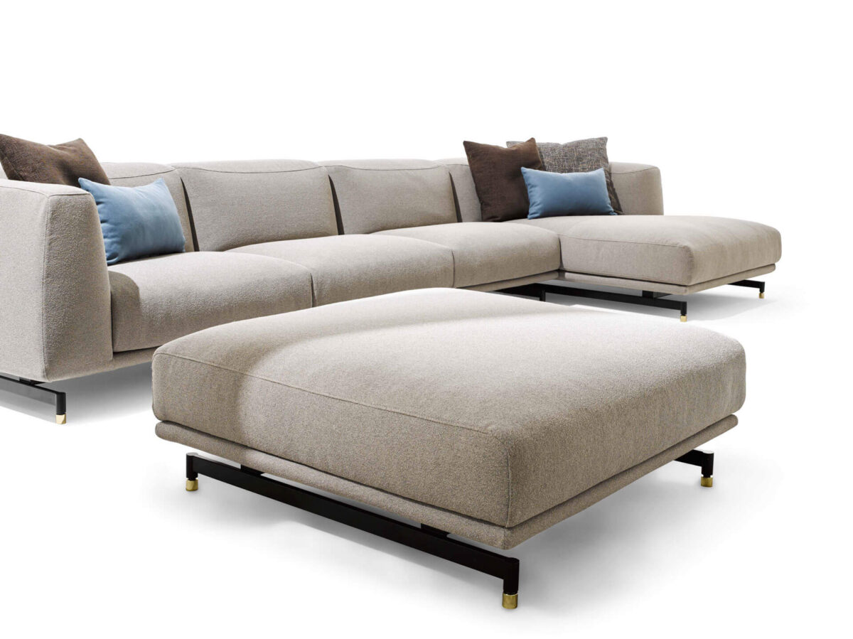 “Ditre Italia St. Germain – contemporary designer sofa with soft curves, deep seats, and minimalist aesthetic”
