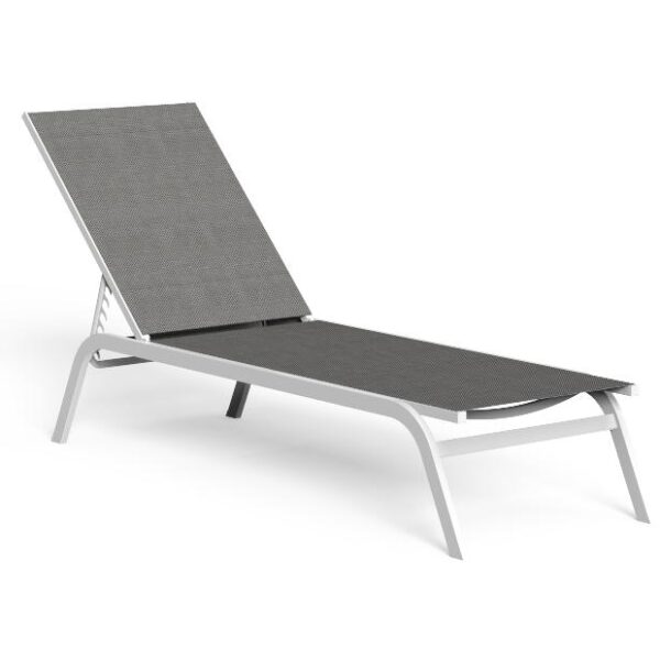 Modern Step Sunbed by Talenti Technical Department for Talentispa, high-end Italian outdoor furniture for Royal Oak, Michigan.