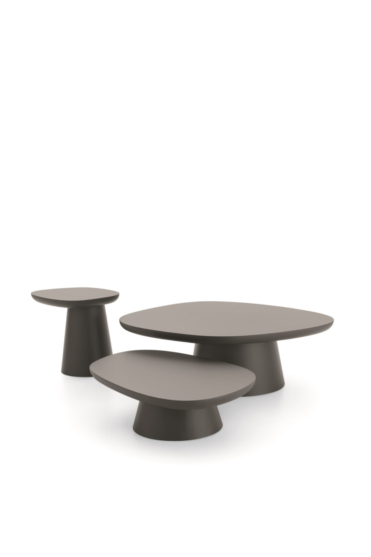 “Ditre Italia STONE Outdoor table – contemporary garden table featuring organic lines and high-performance materials”