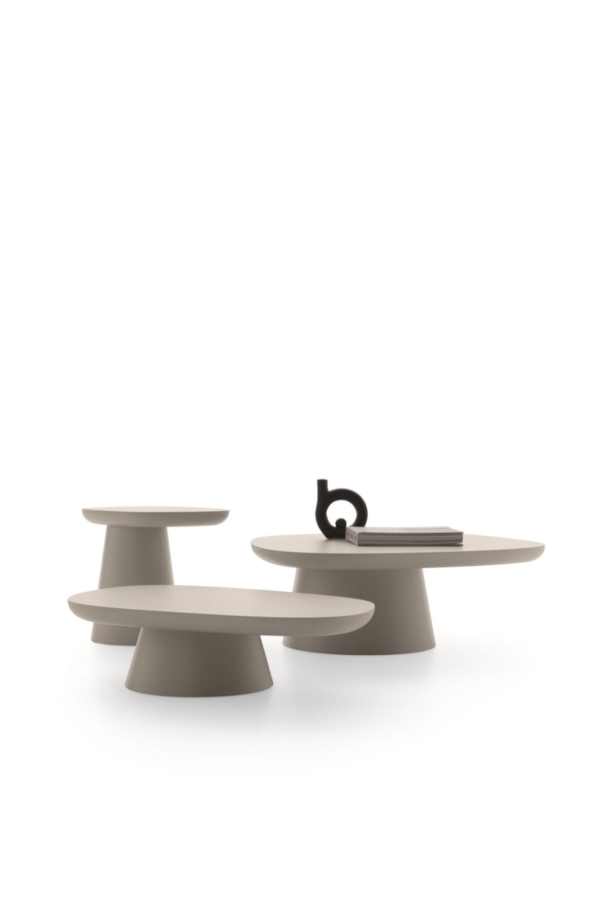 “STONE designer outdoor table by Ditre Italia – elegant Italian patio furniture combining bold form and minimalist aesthetics”