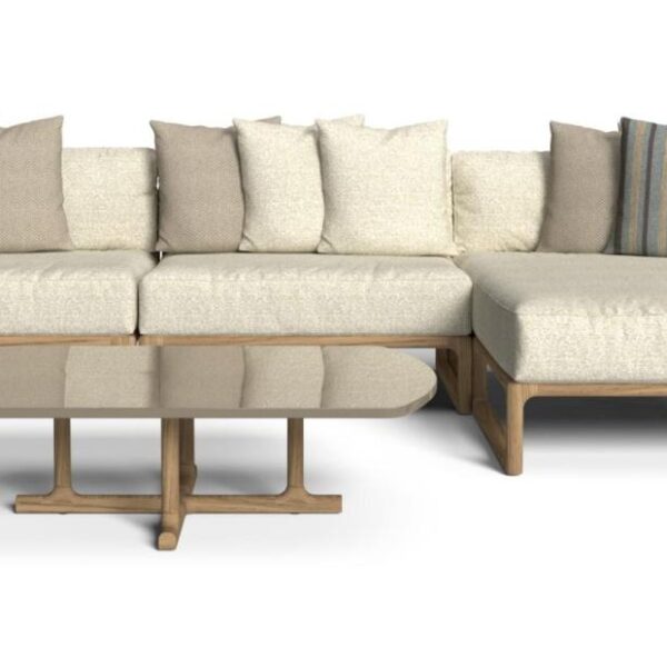 "Thea Modular Sofa by TalentiSpa ideal for creating comfortable, stylish outdoor lounges."