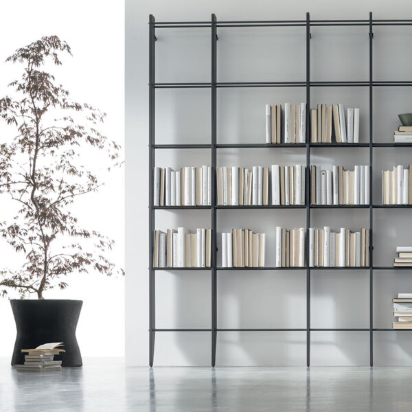 “TIME UNIT_TI 122 by Tomasella – modern Italian wall unit with sleek horizontal layout and integrated shelving”