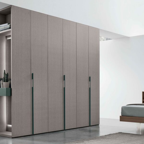 "Vano a giorno terminale wardrobe by Tomasella – stylish terminal unit with open compartments and clean-lined structure"
