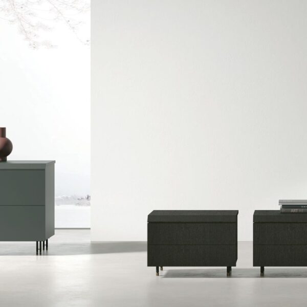 “Morfeo storage unit by Tomasella – modern Italian dresser with sculpted 3D-effect drawer fronts and clean-lined frame”