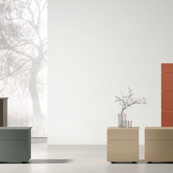 “Pass storage unit by Tomasella – modern Italian dresser with recessed handles and clean, minimalist design”